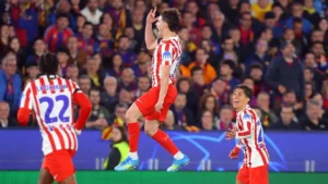 Atletico Madrid vs Barcelona Champions League: Atletico Shock Barcelona 2-0 at Camp Nou